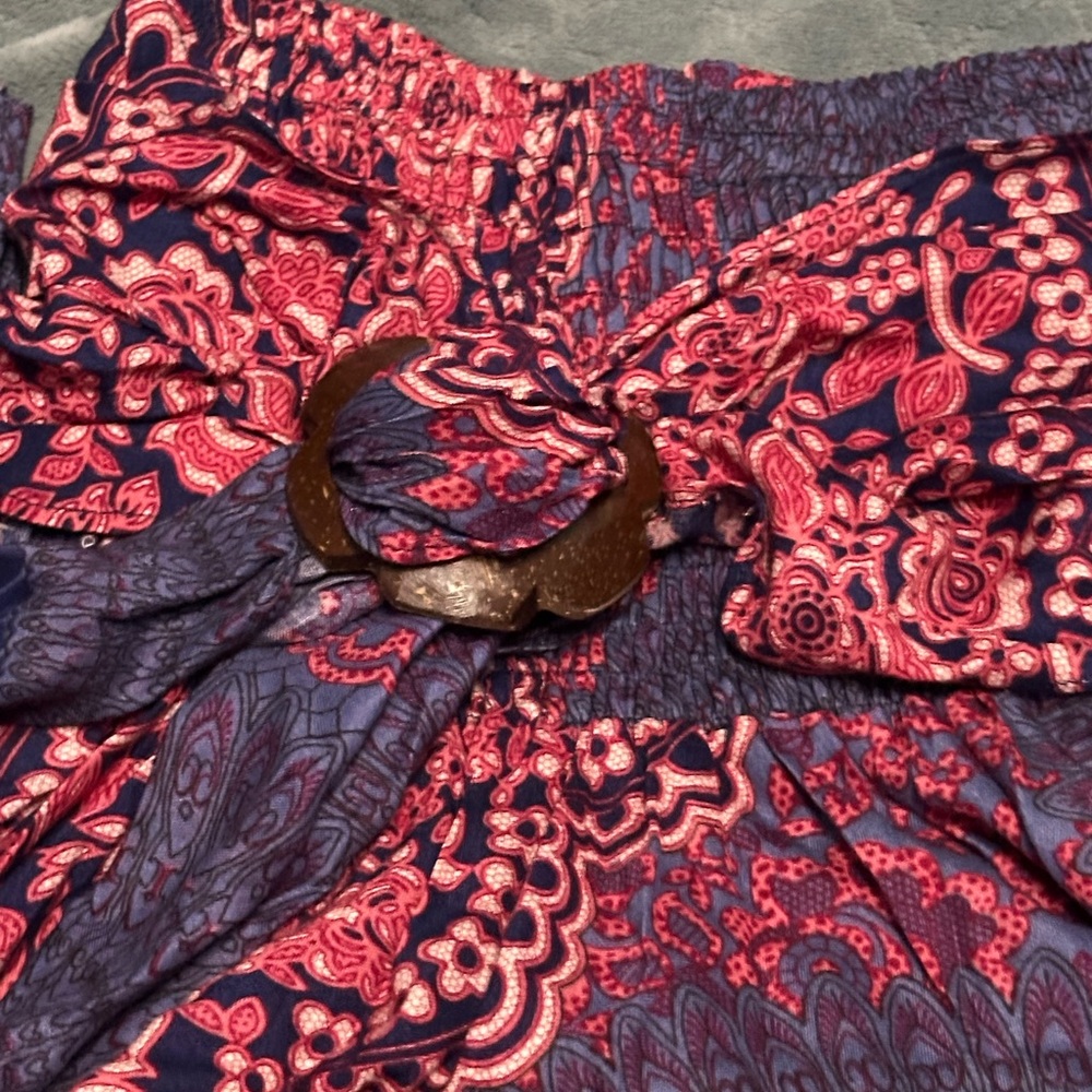 Coco Beach Hawaii Convertible Dress / Skirt Bohemian Size OSFM - Picture 10 of 12